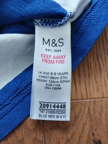 M&s triko č.134 2x, marks & spencer,134