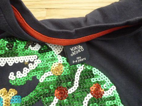 Vánoční triko dino vel. 3-4 dopo, 104