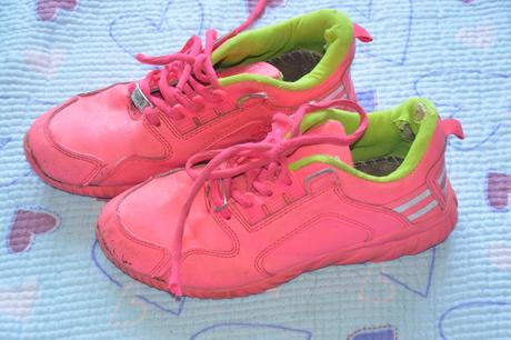 Neonové boty botasky na donošení, 34