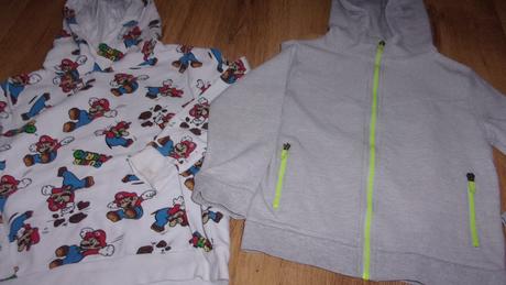 Mikiny vel. 122/128, 122