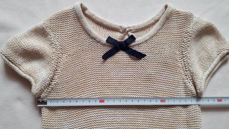 Dětské béžové šaty, šatičky s legínama, vel.98/104, rocha.little.rocha,98