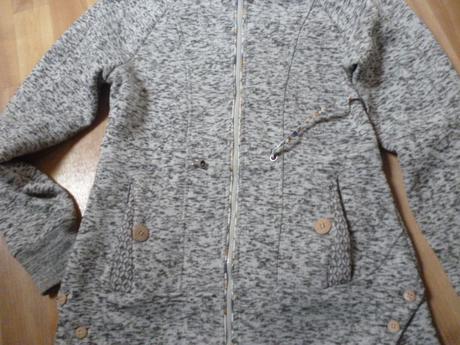 Dlouhá mikina bunda vel.m pro maminy, m