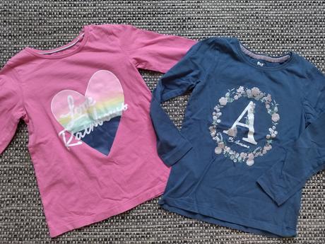 2 trička 5-6let, lupilu,110