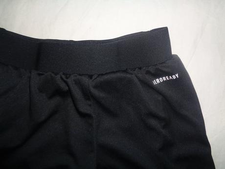 Černé sportovní šortky adidas 7/8 let, adidas,128