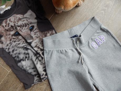 Šedé teplaky zn. gap, gap,140