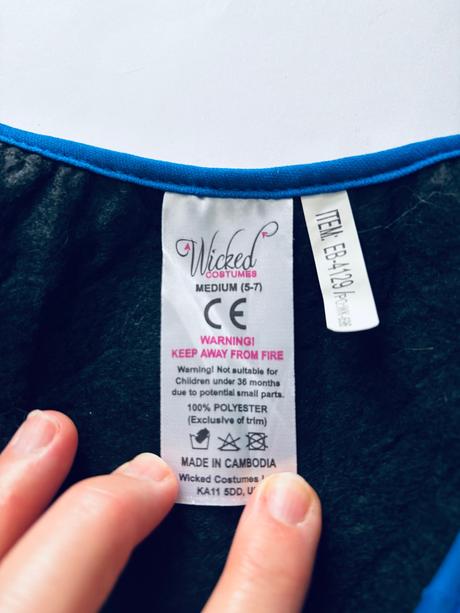 An17/ kostým bojovník nindža - v.cca 5/7 let,