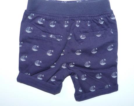 Bavlněné kraťasy s lodičkami, m&co,80