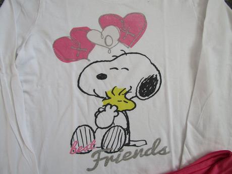 Pyžamo pro holku zn.peanuts vel.140, peanuts,140