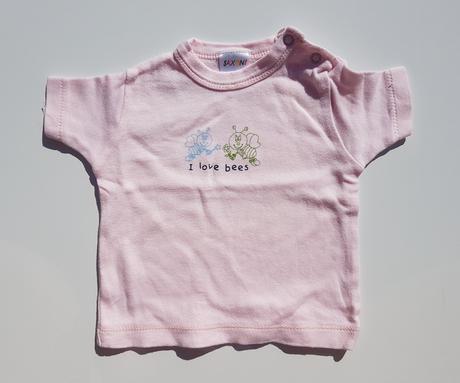 A69 dívčí triko s krátkým rukávem včelky vel. 56, 56