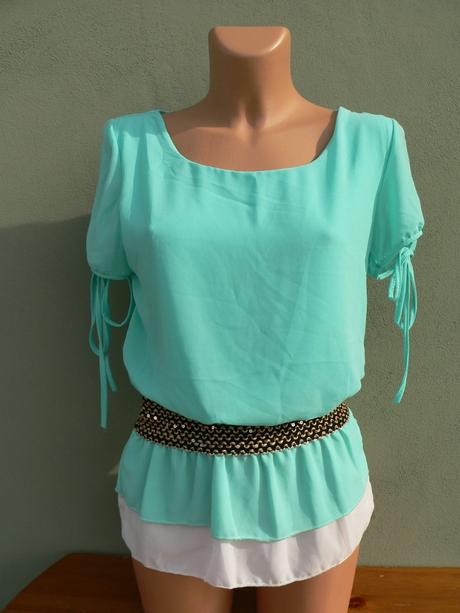 Lehká halenka blůzka top itálie - vel.36, 36