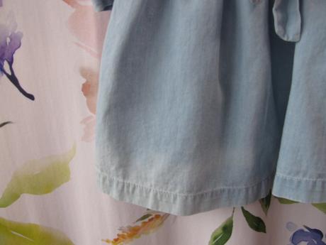 Dívčí šaty z tenké letní džínoviny denim co, denim co,104