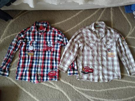 2 košile s bleskem, c&a,122