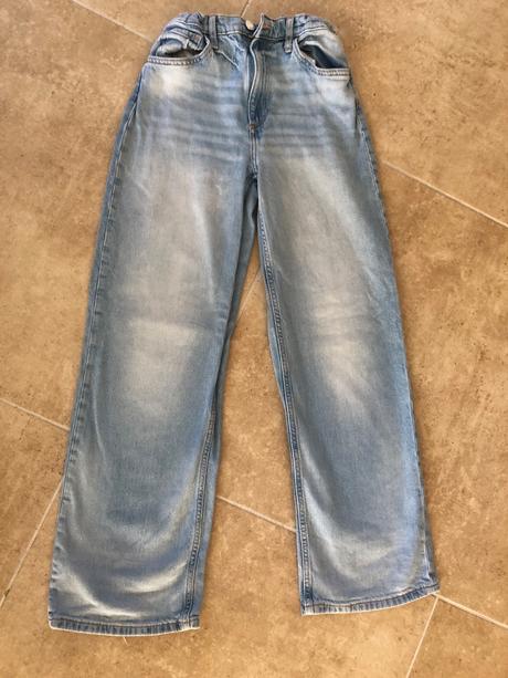 Dziny 158 svetle siroke h&m, h&m,158