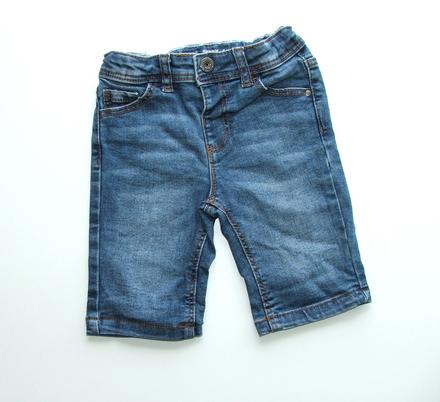 P468 riflové kraťasy skinny vel. 98, denim co,98