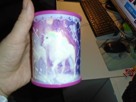 Puzzle tužkovník 2x unicorn jednorožec smajlík, 