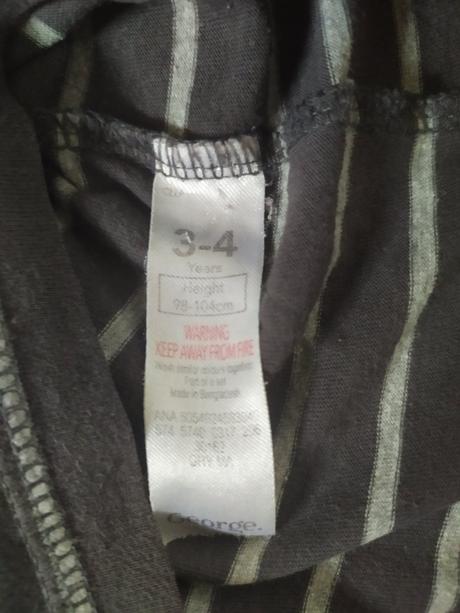 Trička s dlouhým rukávem 3-4 roky, 98