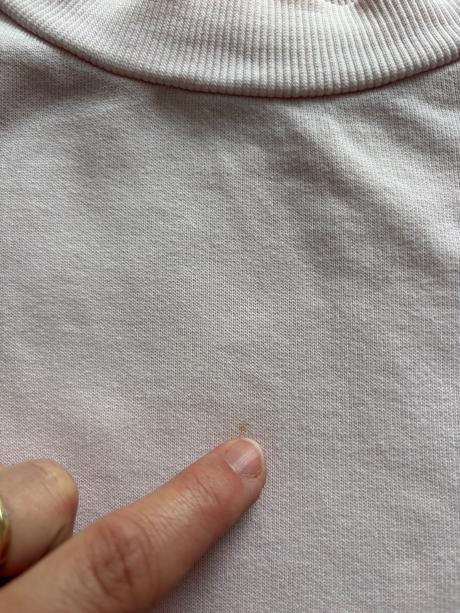 K1/ mikina růžová over side - v.11/12 let, river island,152