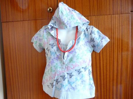 Tričko s motýlky., m