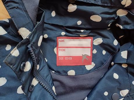 Bunda/kabátek do deště zn. tchibo, vel. 122/128, tchibo,122