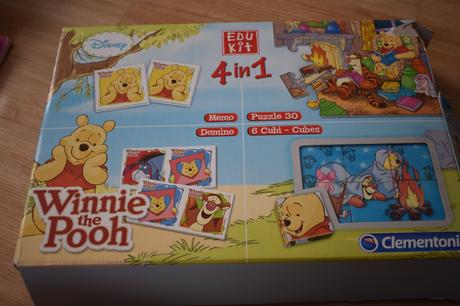 Soubor her clementoni medvídek pooh 3+,