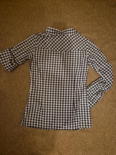 Dámská košile dlouhý/poloviční rukáv c&a vel 36/38, clockhouse,36