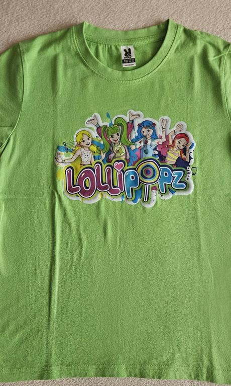 Dívčí tričko lillipopz, zelené, vel.140 (9-10let), 140
