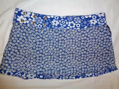 Exkluzivní zavinovací květovaná sukně - 140-158, 152