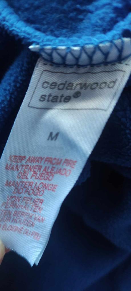 Overal fleece superman /kostým pánský vel.m, 