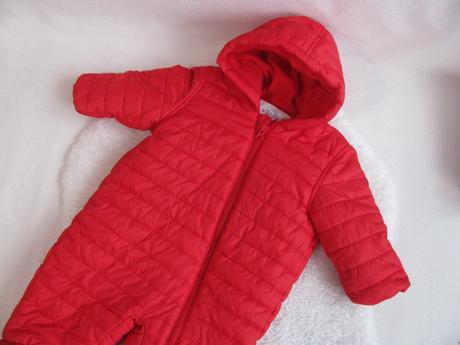 Podzimní zimní kombinéza s kapucí, marks & spencer,68