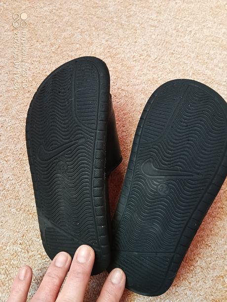 Pantofle zn."nike" vel."32", nike,32