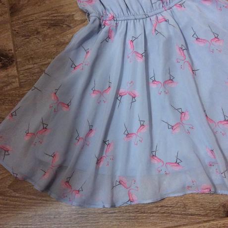 Lehoučké letní šaty s plameňáky, tu,116