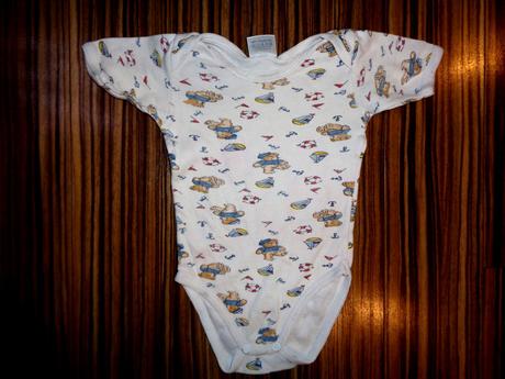 Bílé bavlněné body s lodičkami, 86