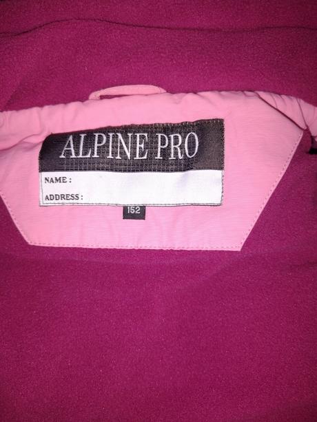 Dívčí teplá vesta alpine pro 152, alpine pro,152