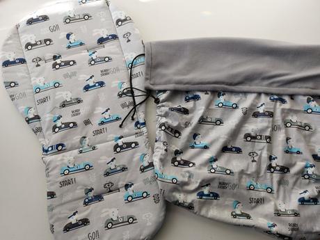 Bavlněný set do kočárku deka + vložka, 