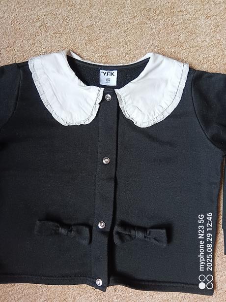 Mikina na patenty zn."y.f.k." vel."128", 128