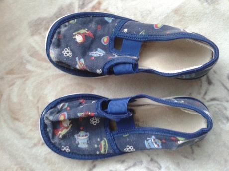 Modré bačkůrky vel. 26, 26