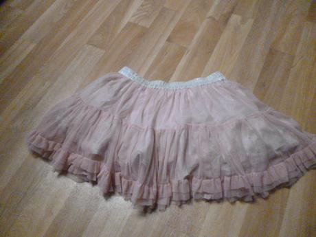 Tylová třpytivá sukně 8-9, 134