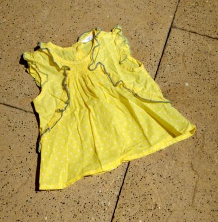 Plátěná halenka /tunika /tričko /košilka s volánky, 74