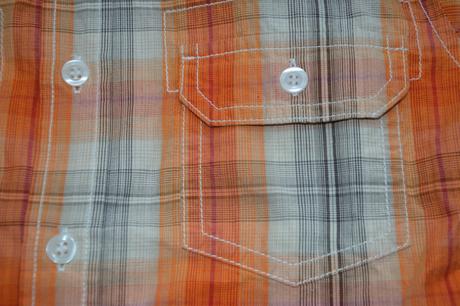 122 bavlněná košile roll up rukáv lindex, lindex,122