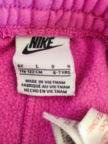 Tepláky teplé dívčí, nike,110
