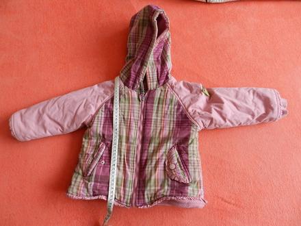 Bunda jarní, podzimní kostkovaná, topolino,92