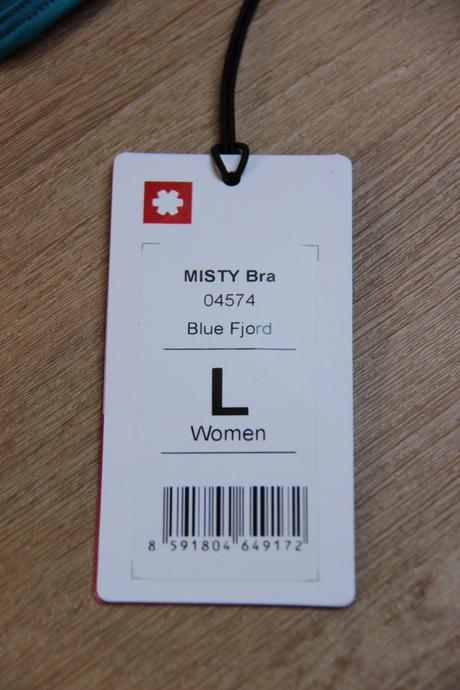 Sportovní podprsenka ocún misty bra blue fjord l, l
