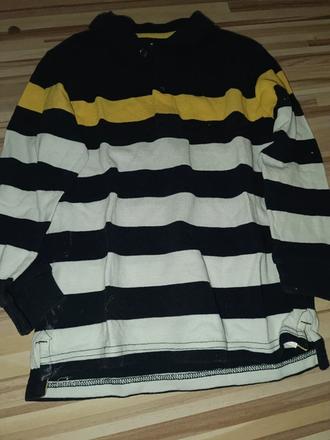 Pruhované polo tričko 116 next, next,116