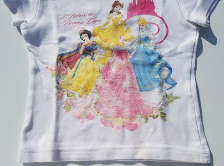 E185 dívčí triko princezny vel.92, disney,92