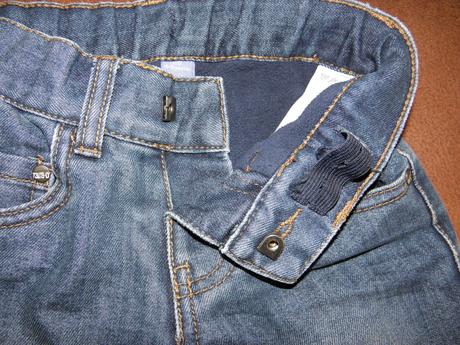 Fleecem podšité rifle / džíny dopodopo vel.110, dopodopo,110