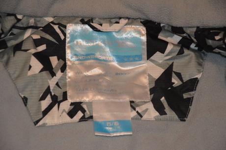 Lyžařská zimní bunda 110/116, 116