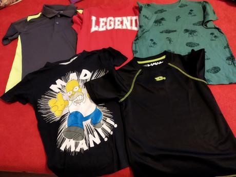 Trička krátký rukáv, 134