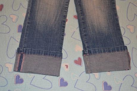 146 152 elastické kratší džíny 7/8, 152