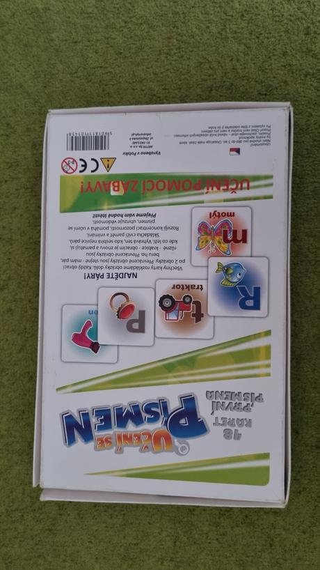 Pexeso - učení se písmen,