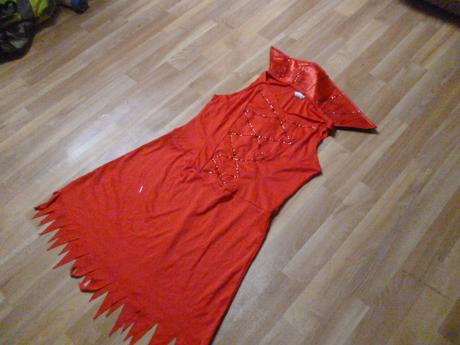 Karneval dospělý šaty xl-xxl,